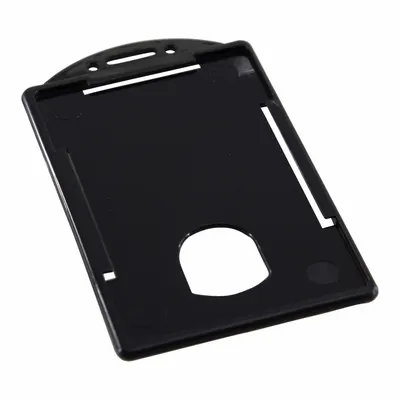 SICURIX Badge Holder: Pouch, Vertical, 4 in Badge Pouch Wd, 2 7/8 in Badge Pouch Ht - Sleeves & Holders for Badges