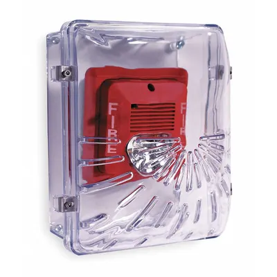 SAFETY TECHNOLOGY INTERNATIONAL STI-1210D Clear Polycarbonate - Covers for Alarms & Wall Fixtures