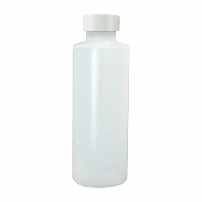QORPAK Sampling Bottle: HDPE, 16.9 fl oz, 500 mL, Natural, 28-410 Screw Closure Size - HDPE Narrow Mouth Round Lab Bottles
