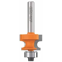 This beading profile router bit is designed for creating decorative rounded edges and ornamental profiles on wood. The carbide-tipped construction provides clean cuts in both hardwoods and softwoods. With a 7/8 in cutter diameter and 2 flutes, it is suitable for cabinet making, furniture trim, and molding applications.