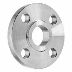 This Class 125 slip-on flange has a 13 1/2 in outside diameter and 8 bolt holes, rated for 125 psi at 72 °F. Manufactured to ANSI/ASME B16.1 standards, it is used to connect pipes in low-pressure piping systems such as water, steam, or air lines. The flange slides over the pipe and is welded both inside and outside for secure attachment.
