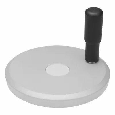 JW WINCO 923-125-B12-R-SR Solid Hand Wheel with Revolving Handle - Solid Hand Wheels with Revolving Handle