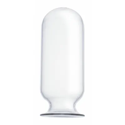 KIMBLE Display Bottle: 237 mL, 162 mm, Colorless, Narrow Mouth Size - Glass Display Lab Bottles