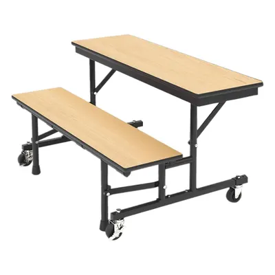 PALMER HAMILTON Convertible Bench Table: Maple, 30 1/8 in Overall Wd - Convertible Bench Tables