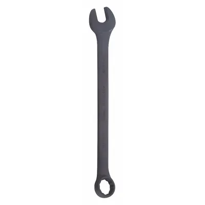 WESTWARD Combination Wrench: Alloy Steel, Black Oxide, 1 11/16 in Head Size - SAE 12-Point Combination Wrenches