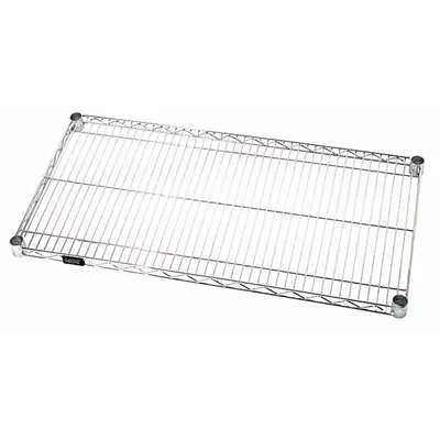 QUANTUM Wire Shelf: 48 in x 21 in, 1 Shelves, Quick-Adjust, 800 lb Load Capacity - Wire Shelves for Dry Use
