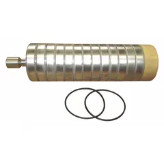 This 13-stage impeller cartridge assembly is designed for use with Dayton pumps 45MW89 and 45MW90. It serves as a replacement component in multi-stage centrifugal pumps used for fluid circulation and pressure boosting in industrial systems.