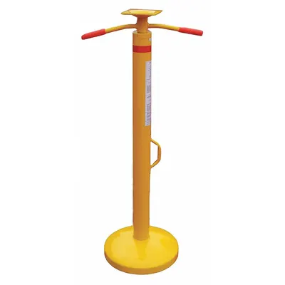 DAYTON Trailer Stabilizing Jack: Spin-Top, 5,000 lb Max Lifting Capacity, 44 in Min Lift Ht - Spin-Top Operated Trailer-Stabilizing Jacks