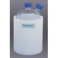 HPLC Reservoir Secondary Container: 8 1/2 in Overall Lg, Polyethylene, White, 1 Compartments (MPN F16956-0001)