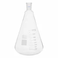 UNITED SCIENTIFIC SUPPLIES INC Glass Flasks: 2,000 mL, Colorless, Conical, Includes Closure (MPN UNJTERFL2000)