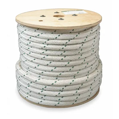 GREENLEE Cable Pulling Rope: 9/16 in Rope Dia., 300 ft Rope Lg., 16,000 lb Max