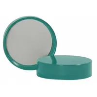 Cap: 58 mm Dia, Green, Thermoset, F217/PTFE, 58-400 mm Screw Closure Size, 500 Closures Included (MPN CAP-00075)