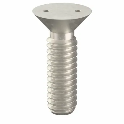 TAMPER-PRUF-SCREW Tamper Resistant Screw: #12-24 Thread Size, 3/4 in Lg, Stainless Steel - Flat Head Tamper-Resistant Machine Screws