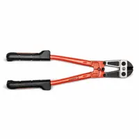 CRESCENT Bolt Cutter: Steel, For 1/4 in Max Dia Soft Steel, For 1/8 in Max Dia Hard Steel, Black (MPN CT18HLC)