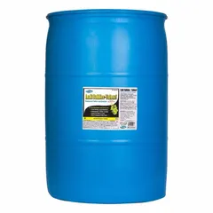 Leak detection fluid for locating gas leaks in piping, valves, and fittings. Applied to suspected leak points, bubbles form at the leak site. Supplied in a 55-gallon yellow container for large-scale maintenance in industrial plants, utilities, and commercial facilities.