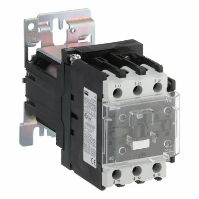 Dayton Magnetic Contactor: Non-Reversing, 3 Poles, 3NO Contacts, 32 A - Non-Reversing IEC Contactors