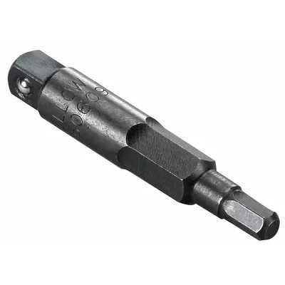 YELLOW JACKET Hex Key Adapter: 8 1/2 in Lg - Parts & Accessories for Manifolds, Hoses & Tools