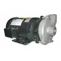Centrifugal Pump: 2 hp, 230/460V AC, 72 ft Max Head, 1 1/2 in, 1 1/4 in Intake and Disch, TEFC, SS (MPN 2ZWU9)