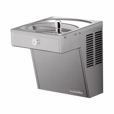 HALSEY TAYLOR Drinking Fountain: On-Wall, 26 5/16 in Ht, 20 3/16 in Dp, 20 3/8 in Overall Wd - On-Wall Single Outdoor Drinking Fountains