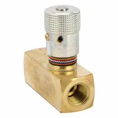 The Parker F600B is a manually operated flow control valve with a brass body and 3/8 in NPT ports. It is designed for general purpose hydraulic systems requiring precise flow adjustment via a rotary knob. Typical applications include machine tools, material handling, and process equipment.