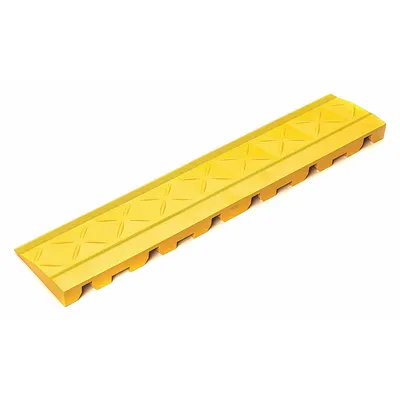 ERGO ADVANTAGE SAFE-FLEX Ramp Edge: Ramp Edge, 4 in x 18 in, ERGO ADVANTAGE SAFE-FLEX Safe-Flex Floor System - Ergo Advantage Safe-Flex Interlocking Mat System