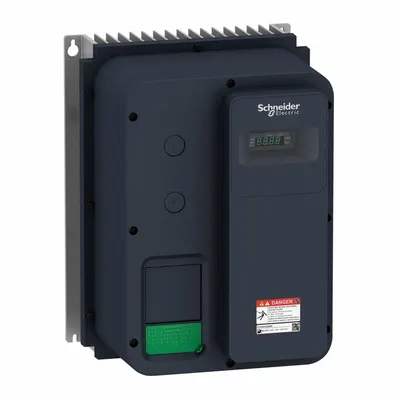 SCHNEIDER Variable Frequency Drive: In Phase Single, Out Phase Single, 1 1/2 hp, No Bypass - Schneider Altivar ATV320