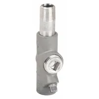 Sealing Fitting - Vertical and Horizontal: Aluminum, 1/2 in Trade Size, Male to Female (MPN EYM-50AL)