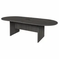 REGENCY Conference Table: Rectangle, Melamine, Ash Gray, 95 in Overall Lg, 43 in Overall Wd, Wood (MPN LCTRT9543AG)