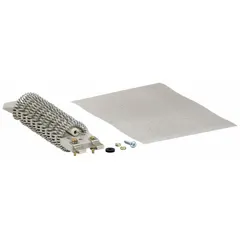 Replacement heating element for heat guns, delivering a consistent 1400°F temperature. Overall dimensions are 2 inches in length and 2 inches in width. Suitable for applications such as shrink tubing, paint stripping, and thawing pipes.
