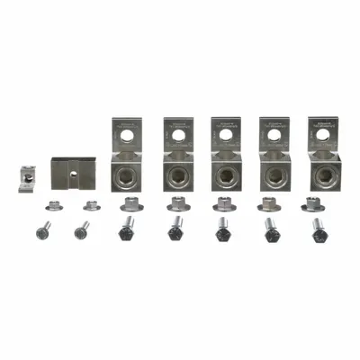 SQUARE D Lug Kit: For Low Volt Transmer Type, (7) Bolts/(7) Nuts/Bonding Lug/Lug Ground - Lug Kits for Transformers