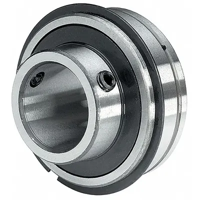 TRITAN Insert Bearing: ER-32, 2 in Bore, 3 59/64 in OD, 1.189 in Outer Ring Wd - Retaining-Ring Cylindrical Insert Bearings