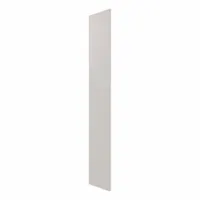 HADRIAN Pilaster: Solid Plastic HDPE, Plastic, Bone, 80 1/2 in Ht, 14 in Wd, 1 in Thick (MPN X41014-213)