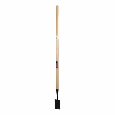 WESTWARD Ice Scraper: Steel, Beveled Edge, 3 1/2 in Blade Wd, Wood, Straight - Ice Scrapers & Choppers