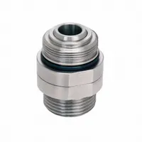 HUSKY Swivel: Swivel, 1 in BSPM Inlet, 1 in BSPM Discharge, Aluminum/Stainless Steel Body (MPN 007269)