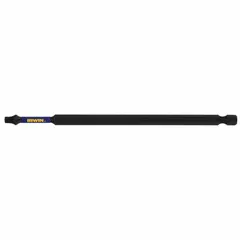 This IRWIN impact Torx bit features a T25 size with a hex shank for use with impact drivers. Made from S2 steel, it is designed for driving Torx fasteners in assembly and maintenance tasks. The standard length bit suits metric applications requiring high torque.