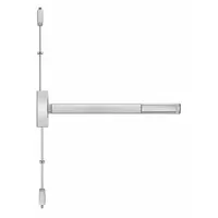 PRECISION Surface Vertical Rod: 48 in Max Door Wd, Stainless Steel (MPN 3R0FL2201RHRB6304)