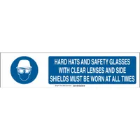 Sign Slider Insert: Polystyrene, White, Blue, Not Retroreflective, Indoor/Outdoor (MPN 140753)