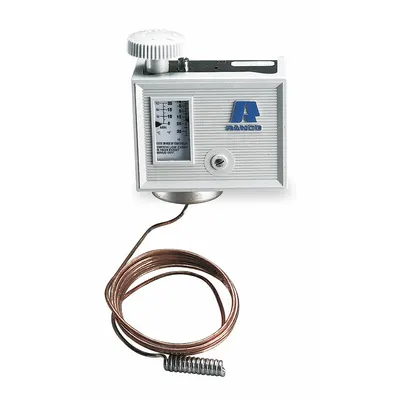 RANCO Refrigeration/Freezer Control: Temp Control, 0°F to 55°F, SPST, Closes on Rise - Refrigeration Temperature Controls