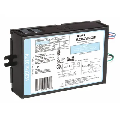 ADVANCE Ballast: Metal Halide, 150 W Bulb Watt - Max, ANSI Code C102/C142/M102/M142 - Electronic HID Ballasts