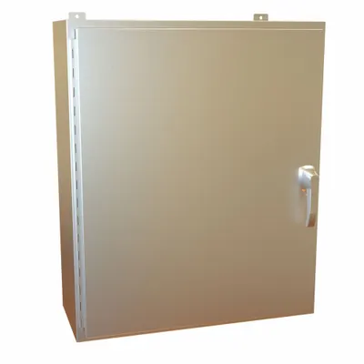 HAMMOND Electrical Enclosure: Stainless Steel, 36 in x 30 in x 12 in, NEMA 12/13/3R/4/4X - Stainless Steel Enclosures