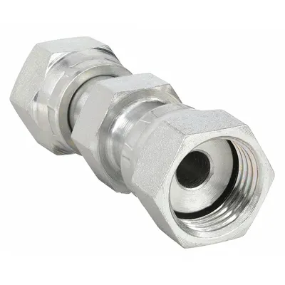 PARKER 16 HL6-S O-Ring Face Seal Steel Compression Fitting Union - O-Ring Face Seal Steel Compression Fittings