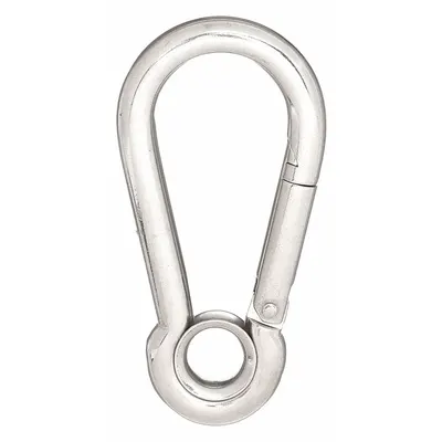 LUCKY LINE PRODUCTS Interlocking Snap: 1 Snaps, 506 lb Working Load Limit - Load Rated Spring Snaps