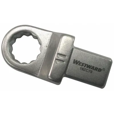 WESTWARD Interchangeable Torque Wrench Head: 9mm x 12mm Drive Size, 11 mm Size - 12-Point Box End Torque Wrench Heads