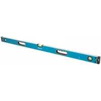 WESTWARD Box Level: Level & Plumb, 48 in Overall Lg, Top & Side Read, None Acrylic Barrel, Strip – 1