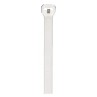 PANDUIT Cable Tie: 8 in Nominal Lg, 2 in Nominal Max. Bundle Dia., 0.18 in Wd, Natural, 1,000 PK (MPN BT2S-M)