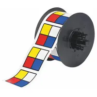 Pre-Cut Label Stock Roll: No Legend, NFPA Diamond, 2 1/4 in x 2 1/4 in, 2 1/4 in, Vinyl, 365 Labels (MPN B30-244-595-DIAM)