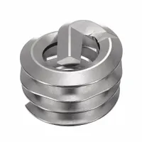 HELI-COIL Helical Insert: Tanged Tang Style, Free-Running, #4-40 Thread Size, 1,000 PK (MPN 1185-04CNW112S)