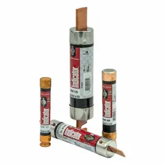 Class RK5 time-delay cylindrical fuse rated 30 A at 600 V AC and 600 V DC. Features an indicating function for blown-fuse detection. Suitable for overcurrent protection in industrial power distribution, including motor and transformer circuits.