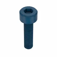 Socket Head Cap Screw: M3x0.50 Thread Size, 12 mm Lg, Std, Blue Phosphate, Alloy Steel, 50 PK (MPN UST176211)