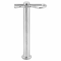 Clevis Pin,2 in L,SS 0.25 in dia,PK5: Inch, 1/4 in Pin Dia, 2 in Shank Lg, Std Clevis Pin, 316, 5 PK (MPN WWGCLPS6BPS6006)